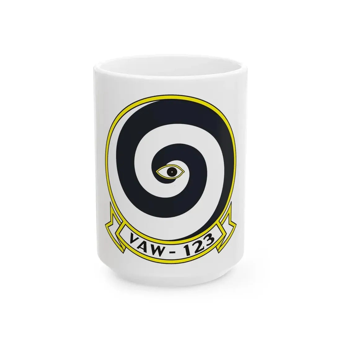 VAW 123 Screwtops (U.S. Navy) White Coffee Mug 15oz - Go Mug Yourself