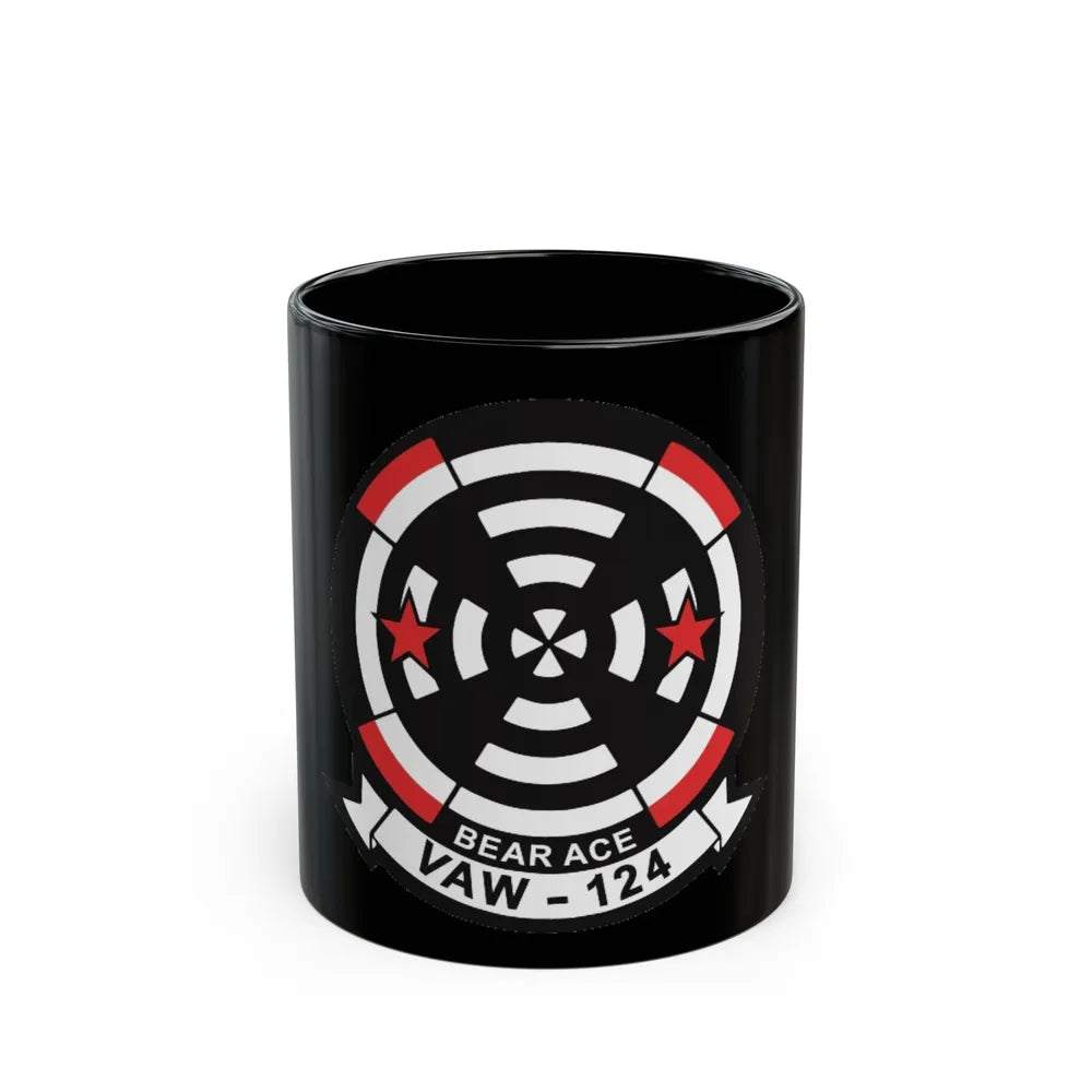 VAW 124 Bear Ace (U.S. Navy) Black Coffee Mug-11oz-Go Mug Yourself