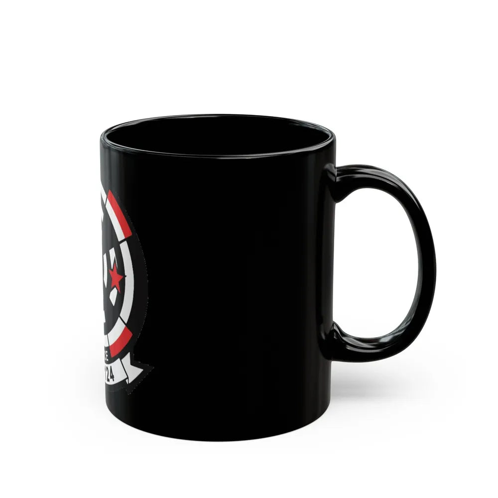 VAW 124 Bear Ace (U.S. Navy) Black Coffee Mug-Go Mug Yourself