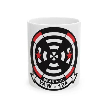 VAW 124 Bear Ace (U.S. Navy) White Coffee Mug-11oz-Go Mug Yourself