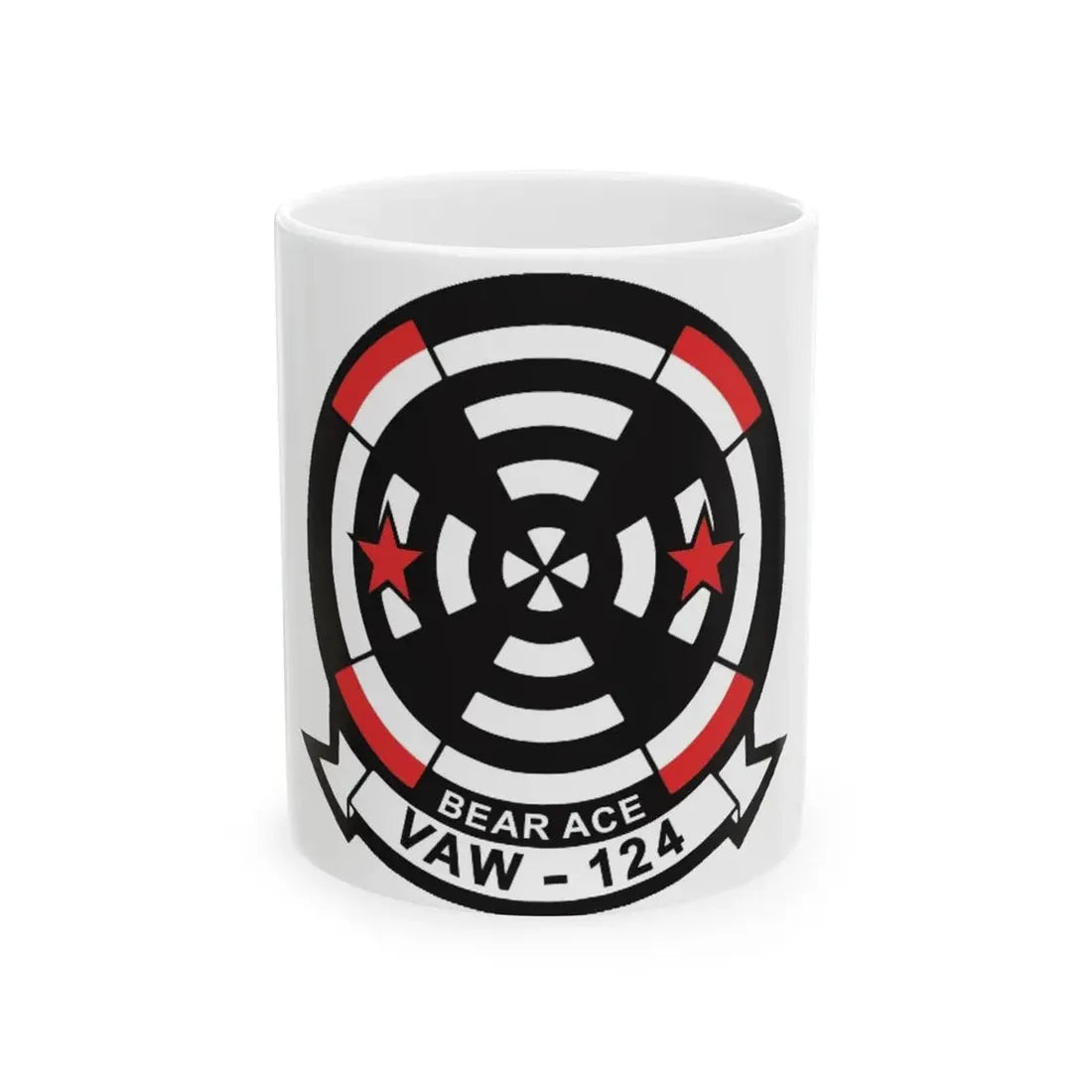 VAW 124 Bear Ace (U.S. Navy) White Coffee Mug 11oz - Go Mug Yourself