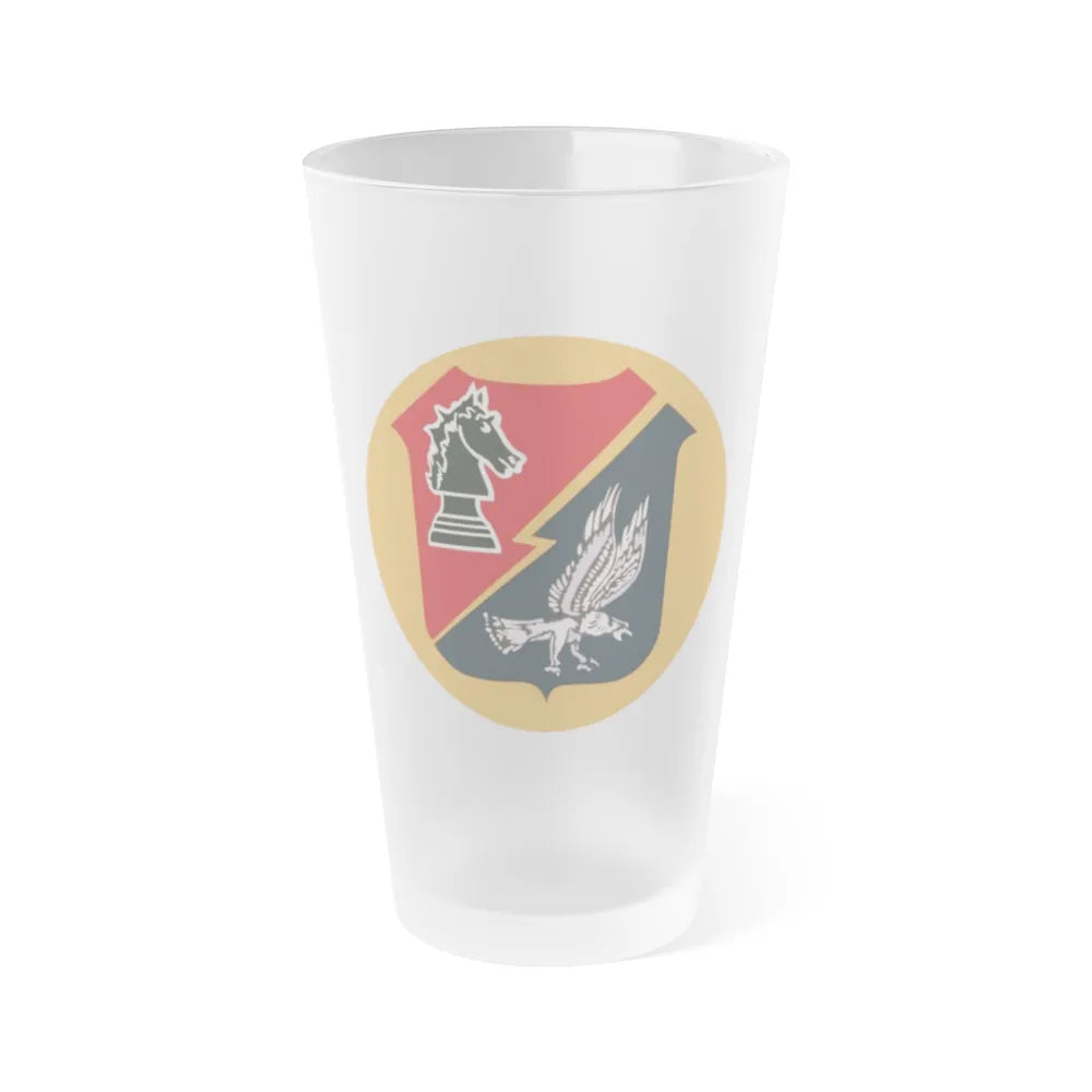 VAW 33 (U.S. Navy) Frosted Pint Glass 16oz-Go Mug Yourself