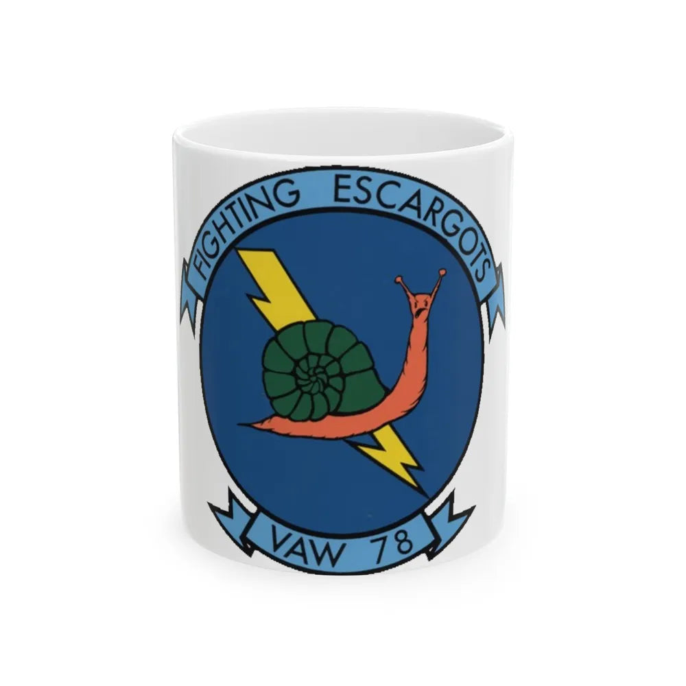 VAW 78 (U.S. Navy) White Coffee Mug-11oz-Go Mug Yourself