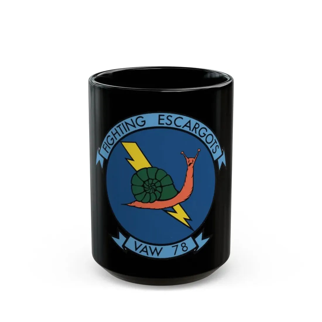 VAW 78 (U.S. Navy) Black Coffee Mug 15oz - Go Mug Yourself