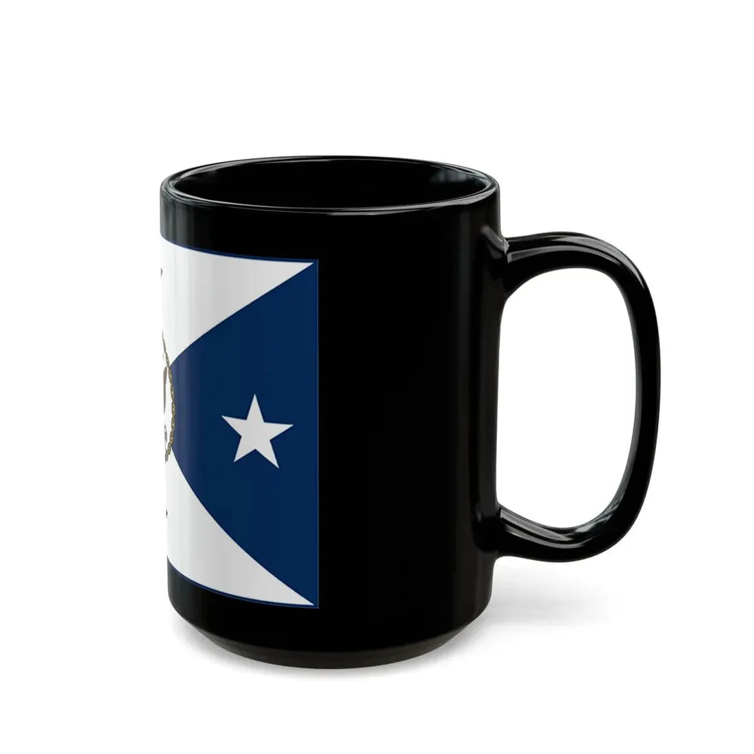 VCNO FLAG NO POLE. (U.S. Navy) Black Coffee Mug - Go Mug Yourself