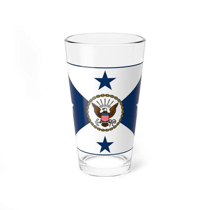 VCNO FLAG NO POLE. (U.S. Navy) Pint Glass 16oz-16oz-Go Mug Yourself