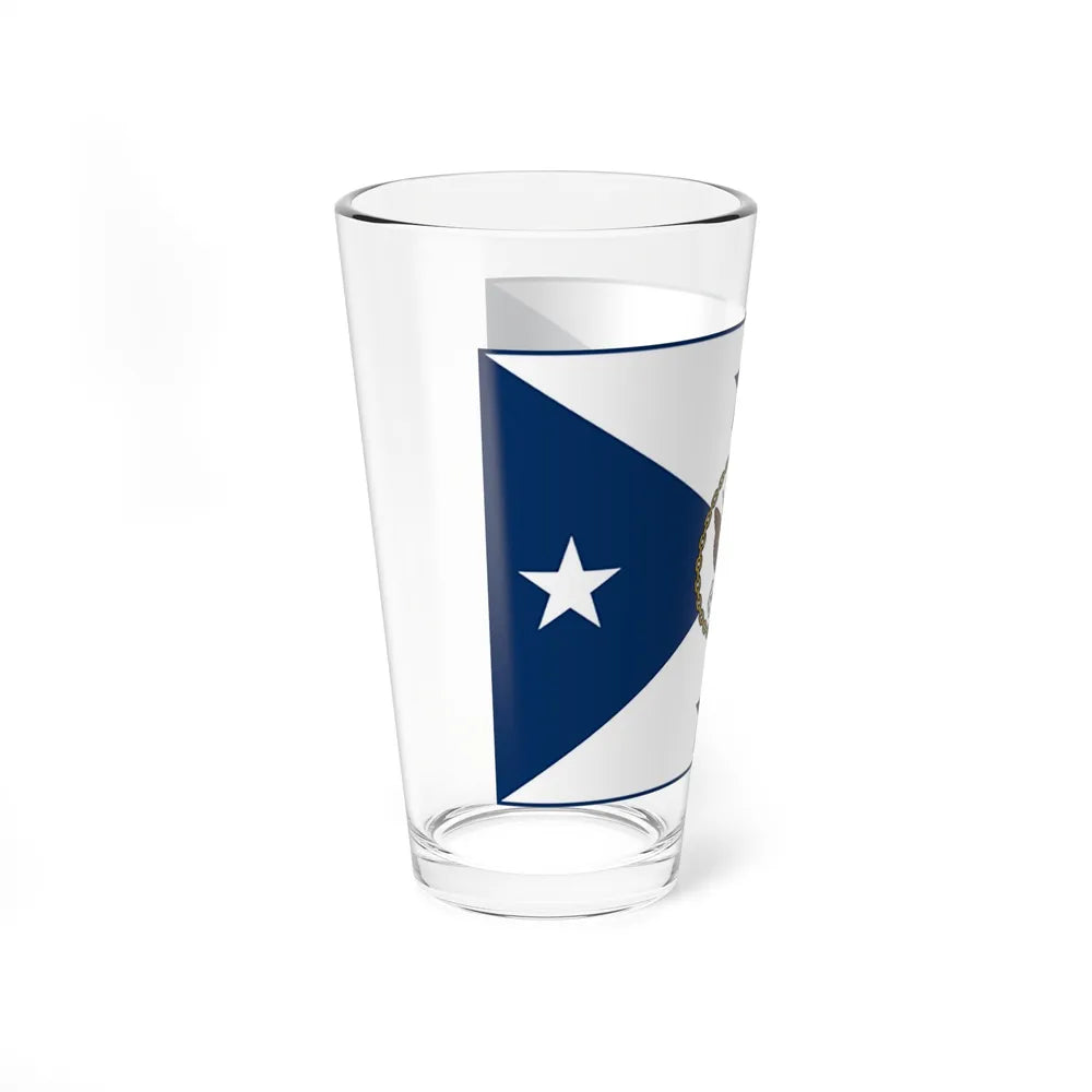 VCNO FLAG NO POLE. (U.S. Navy) Pint Glass 16oz-Go Mug Yourself