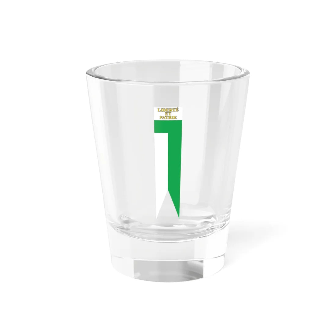 VD Oriflamme (Switzerland) Shot Glass 1.5oz 1.5oz - Go Mug Yourself