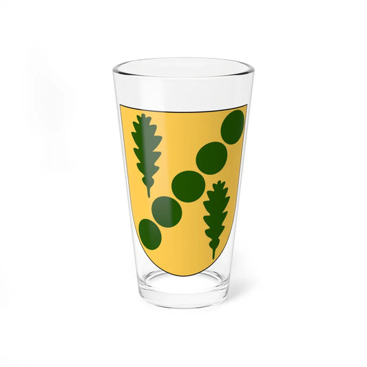 Väderstad församling vapen (Sweden) (Coat of Arms) Pint Glass 16oz 16oz - Go Mug Yourself