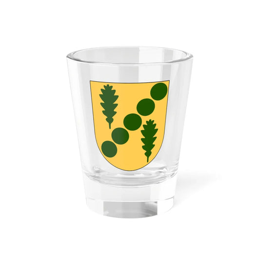 Väderstad församling vapen (Sweden) (Coat of Arms) Shot Glass 1.5oz 1.5oz - Go Mug Yourself