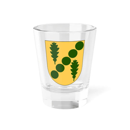 Väderstad församling vapen (Sweden) (Coat of Arms) Shot Glass 1.5oz - Go Mug Yourself