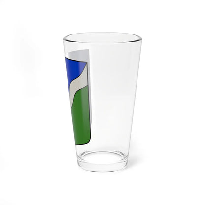 Vecsaules pagasta ģerbonis (Latvia) (Coat of Arms) Pint Glass 16oz - Go Mug Yourself
