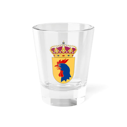 Vedettbåtar vapen (Sweden) (Coat of Arms) Shot Glass 1.5oz 1.5oz - Go Mug Yourself