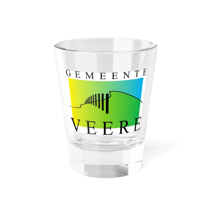 Veere vlag (Netherlands) Shot Glass 1.5oz 1.5oz - Go Mug Yourself