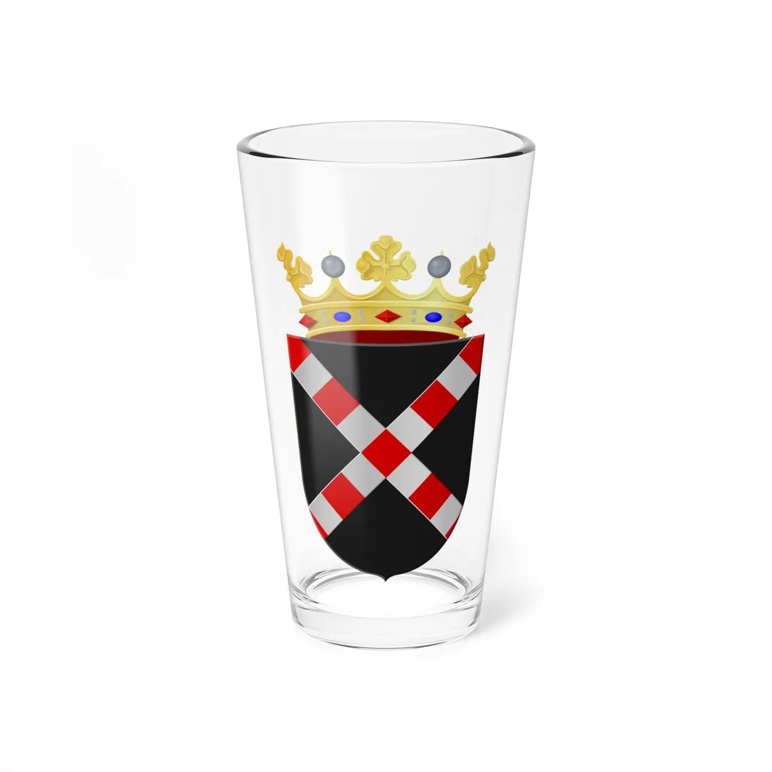 Veghel wapen (Netherlands) (Coat of Arms) Pint Glass 16oz 16oz - Go Mug Yourself