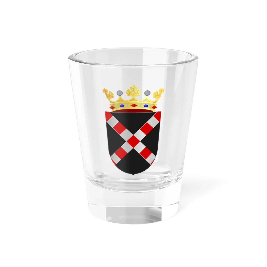 Veghel wapen (Netherlands) (Coat of Arms) Shot Glass 1.5oz 1.5oz - Go Mug Yourself