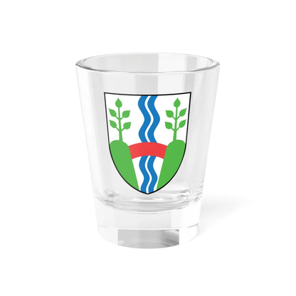 Vejle Kommune coa (Denmark) (Coat of Arms) Shot Glass 1.5oz 1.5oz - Go Mug Yourself