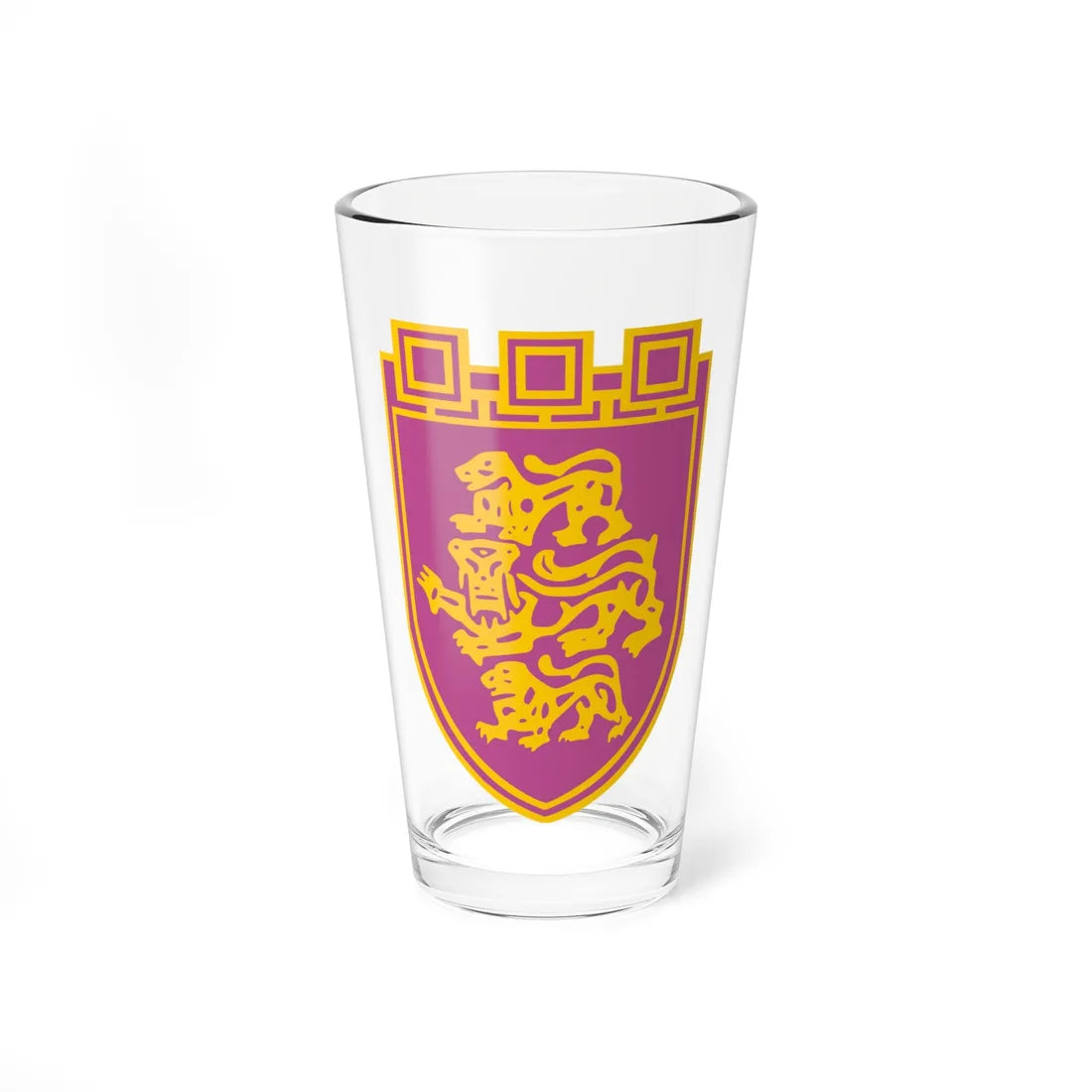 Veliko-tarnovo-coat-of-arms-2 (Bulgaria) (Coat of Arms) Pint Glass 16oz 16oz - Go Mug Yourself
