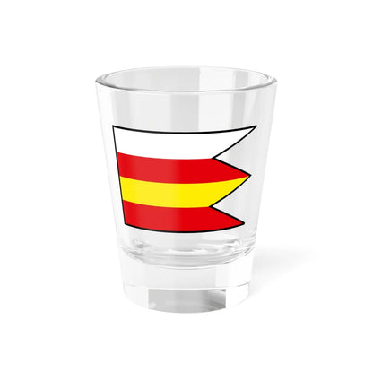 Velky Biel Senec Flag (Slovakia) Shot Glass 1.5oz 1.5oz - Go Mug Yourself