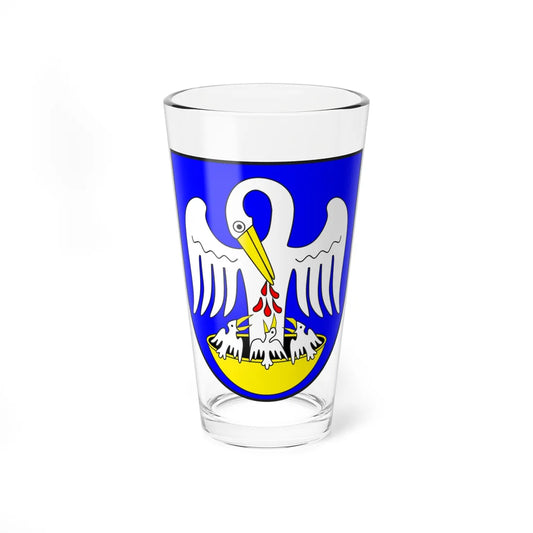 Vella wappen (Switzerland) (Coat of Arms) Pint Glass 16oz 16oz - Go Mug Yourself