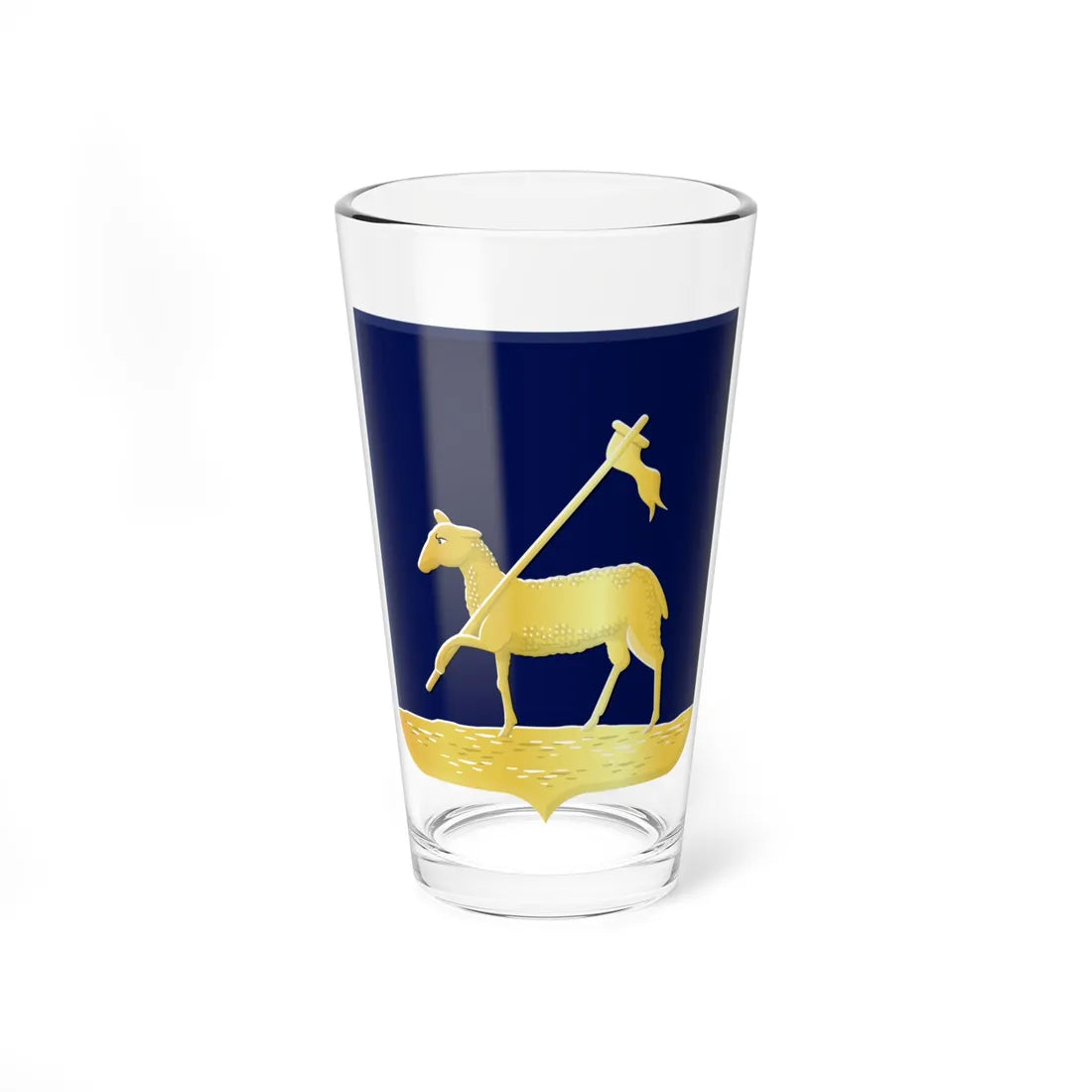 Velsen wapen HRvA (Netherlands) (Coat of Arms) Pint Glass 16oz 16oz - Go Mug Yourself