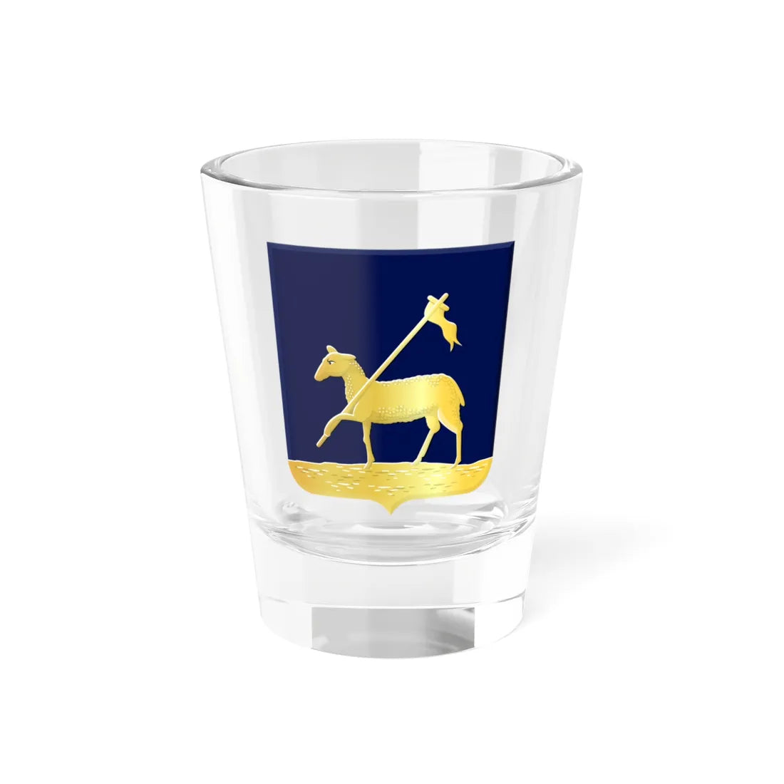 Velsen wapen HRvA (Netherlands) (Coat of Arms) Shot Glass 1.5oz 1.5oz - Go Mug Yourself