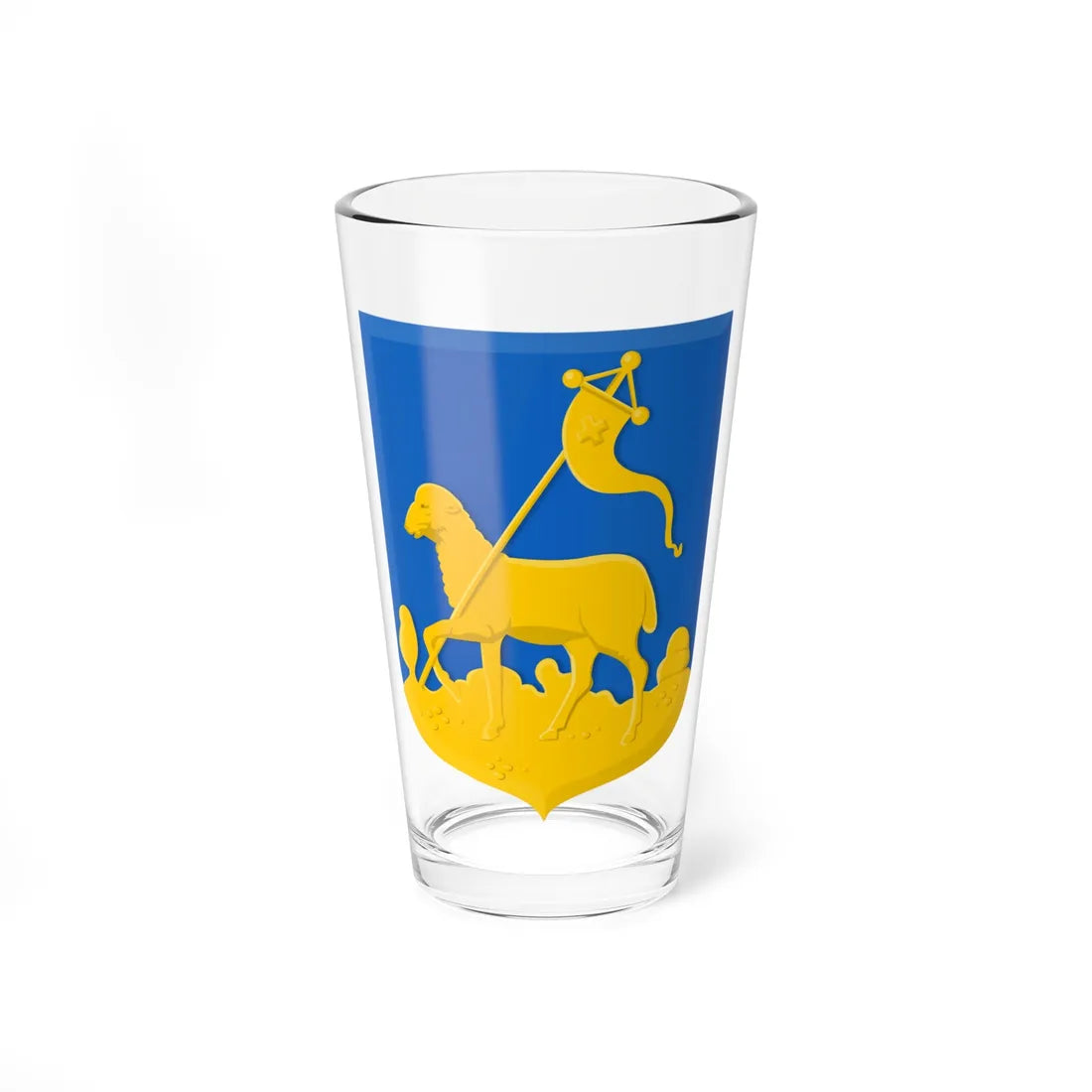 Velsen wapen (Netherlands) (Coat of Arms) Pint Glass 16oz 16oz - Go Mug Yourself
