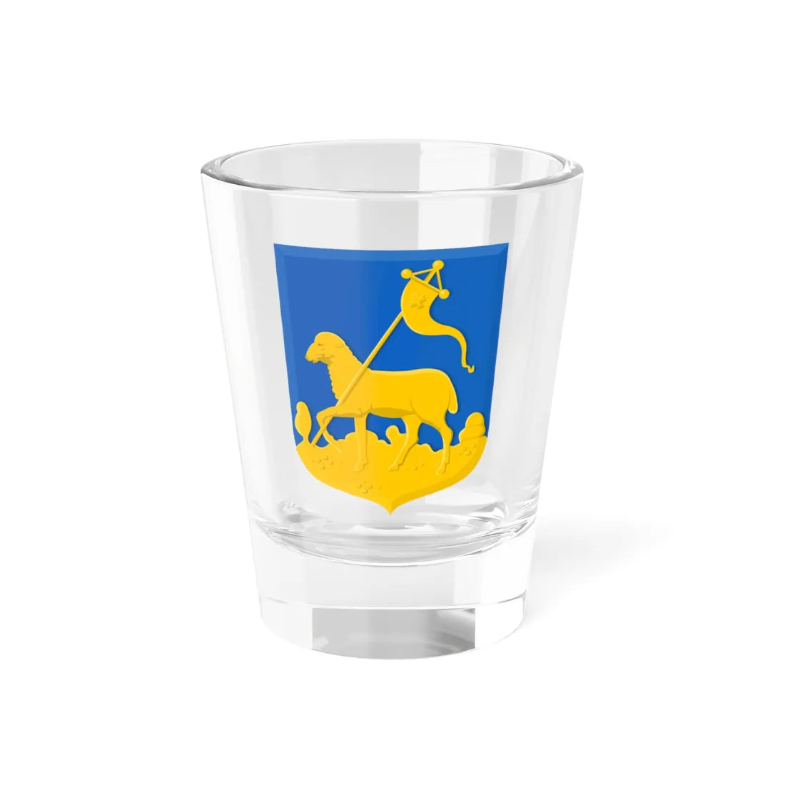 Velsen wapen (Netherlands) (Coat of Arms) Shot Glass 1.5oz 1.5oz - Go Mug Yourself