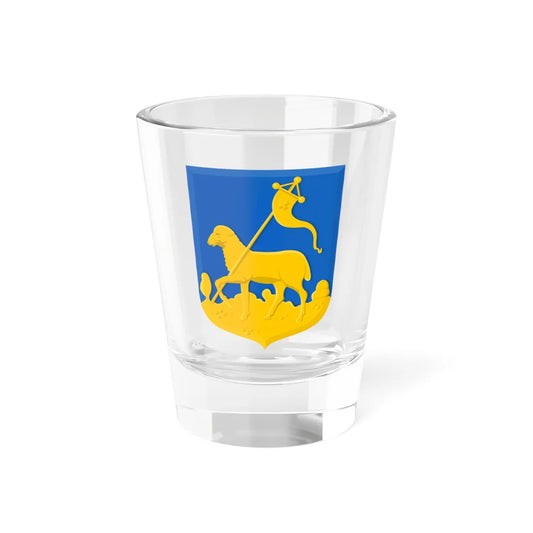 Velsen wapen (Netherlands) (Coat of Arms) Shot Glass 1.5oz 1.5oz - Go Mug Yourself