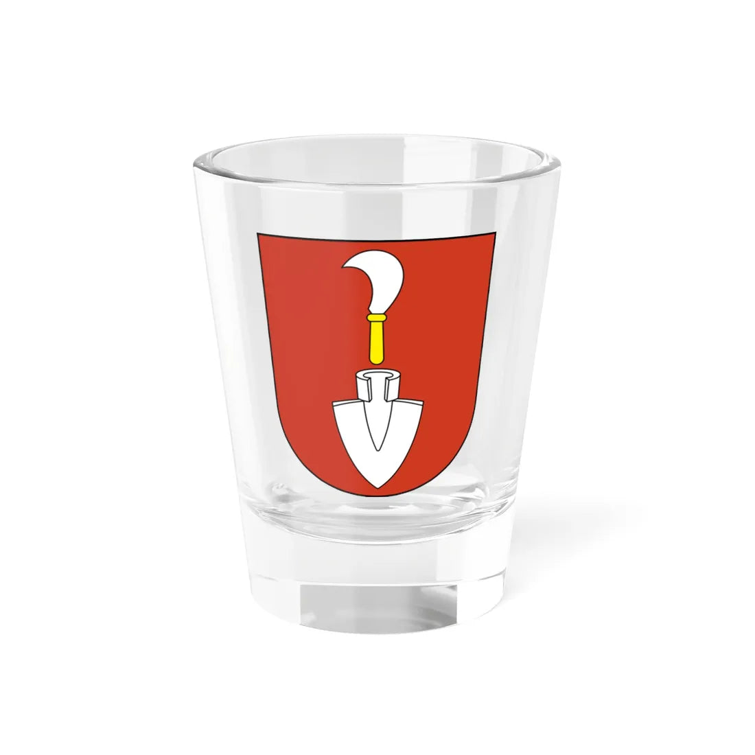 Veltheim-blazon (Switzerland) (Coat of Arms) Shot Glass 1.5oz 1.5oz - Go Mug Yourself