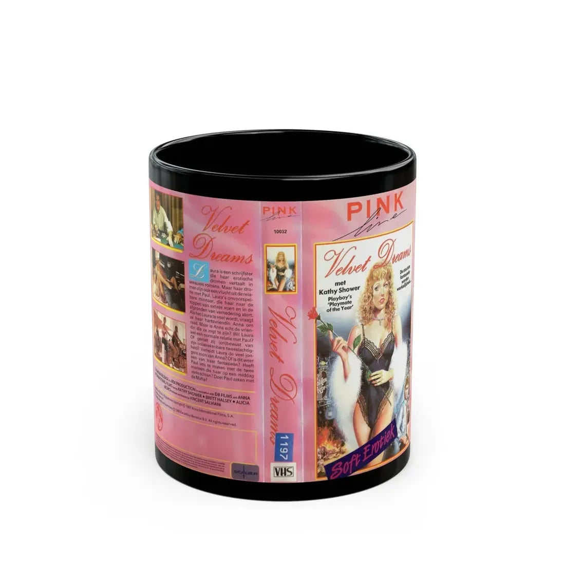 VELVET DREAMS (VHS COVER) - Black Coffee Mug 11oz - Go Mug Yourself