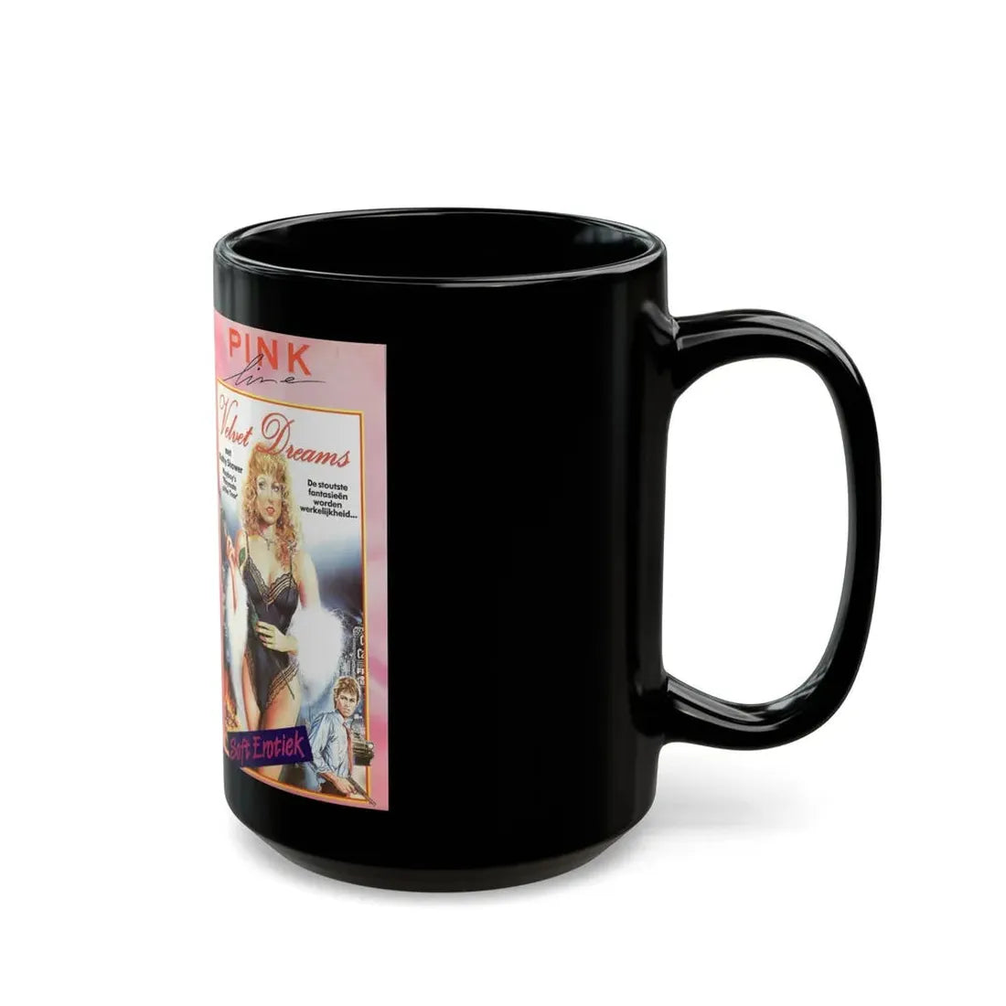VELVET DREAMS (VHS COVER) - Black Coffee Mug - Go Mug Yourself