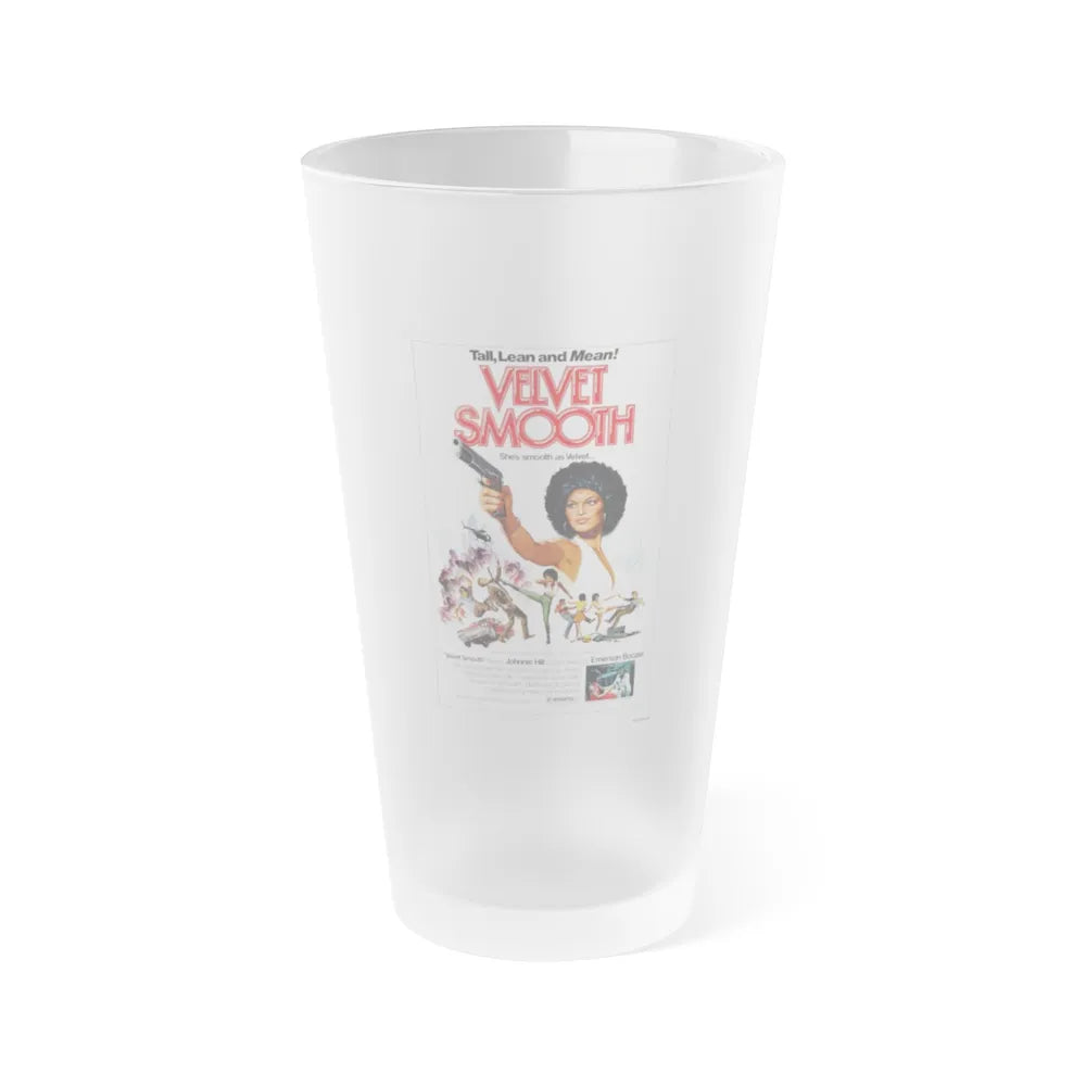 VELVET SMOOTH 1976 Movie Poster - Frosted Pint Glass 16oz-16oz-Frosted-Go Mug Yourself