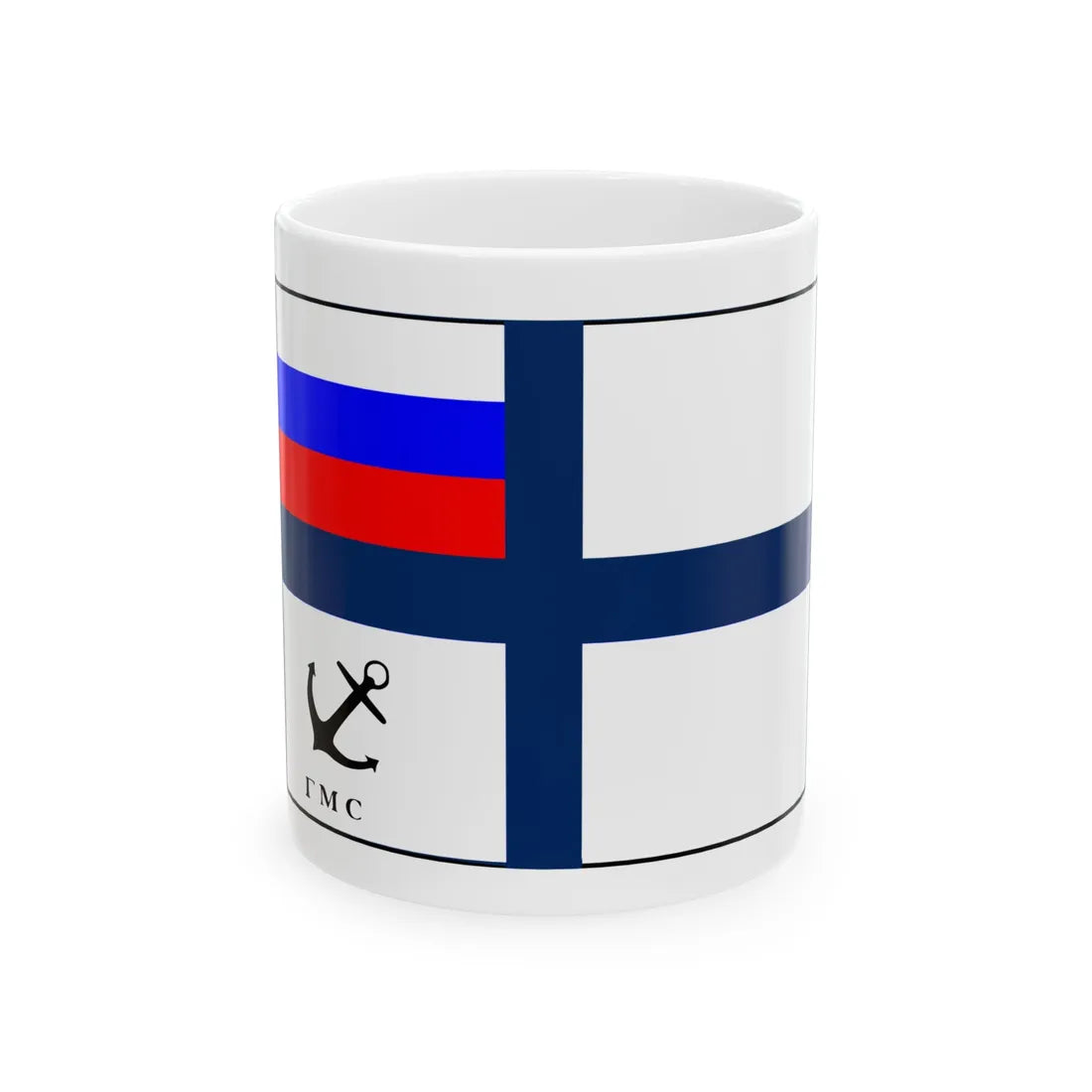 Venalaistamispursilippu (Russia) White Coffee Mug 11oz - Go Mug Yourself