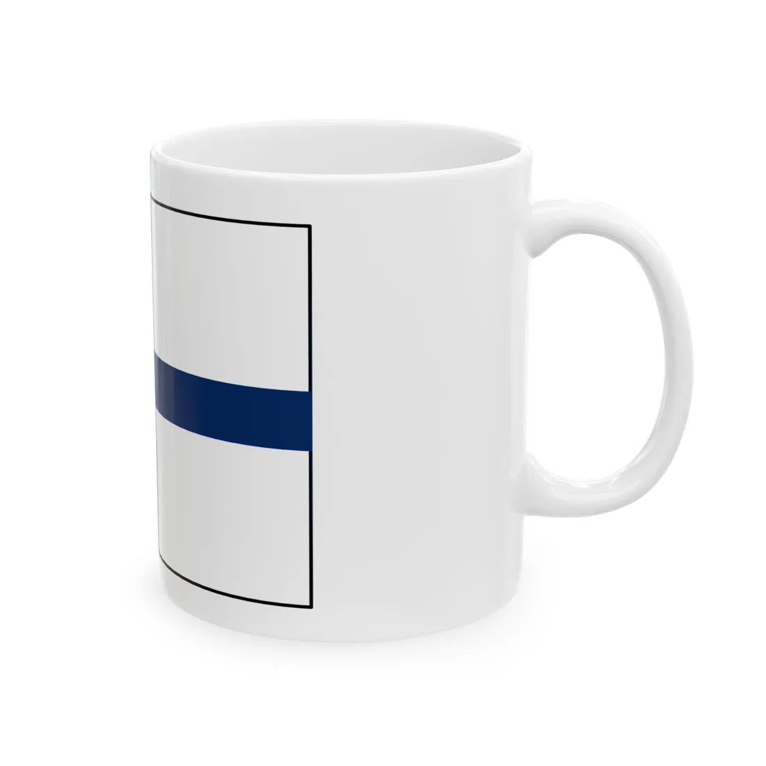 Venalaistamispursilippu (Russia) White Coffee Mug - Go Mug Yourself