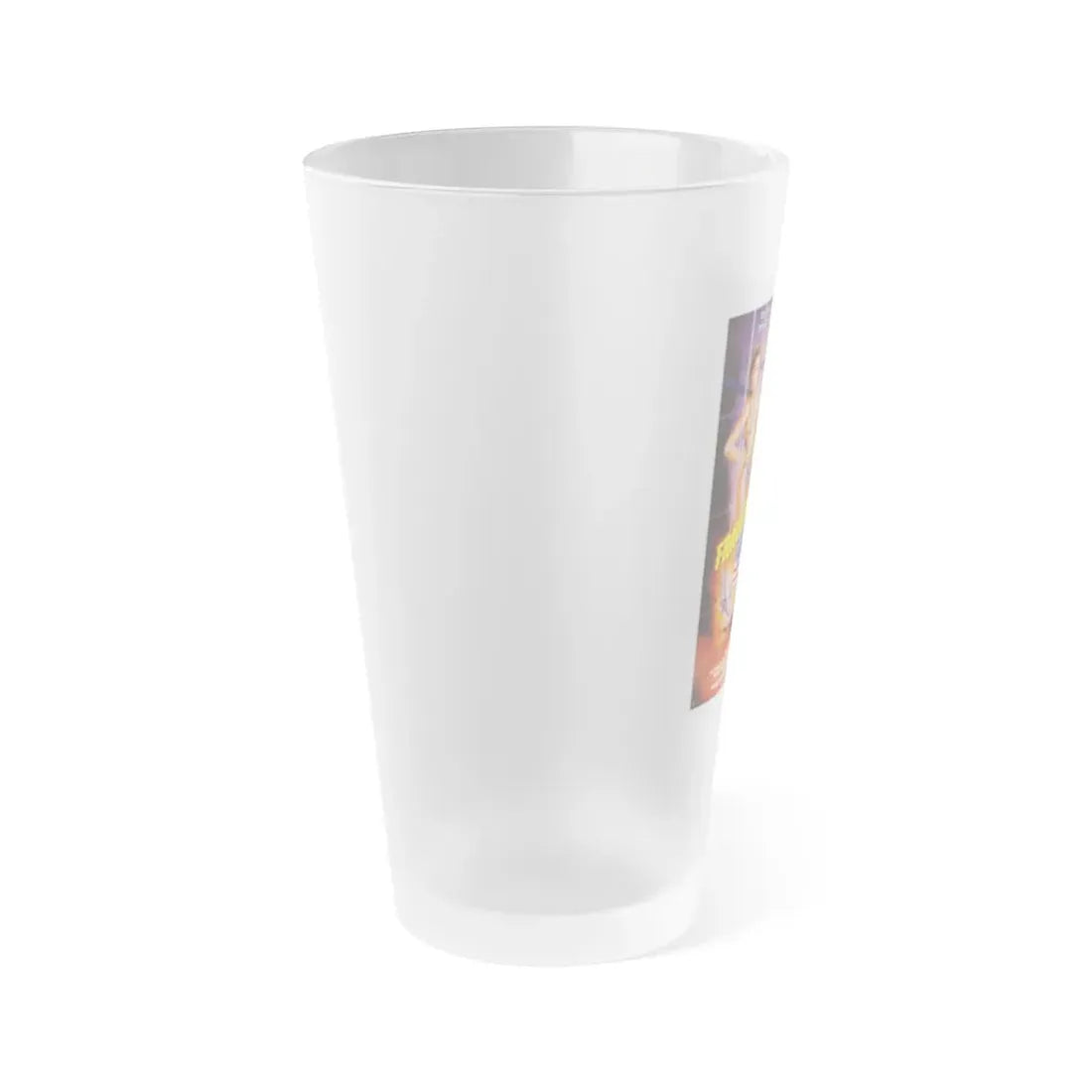 VENDETTA (GERMAN) 1986 Movie Poster - Frosted Pint Glass 16oz - Go Mug Yourself