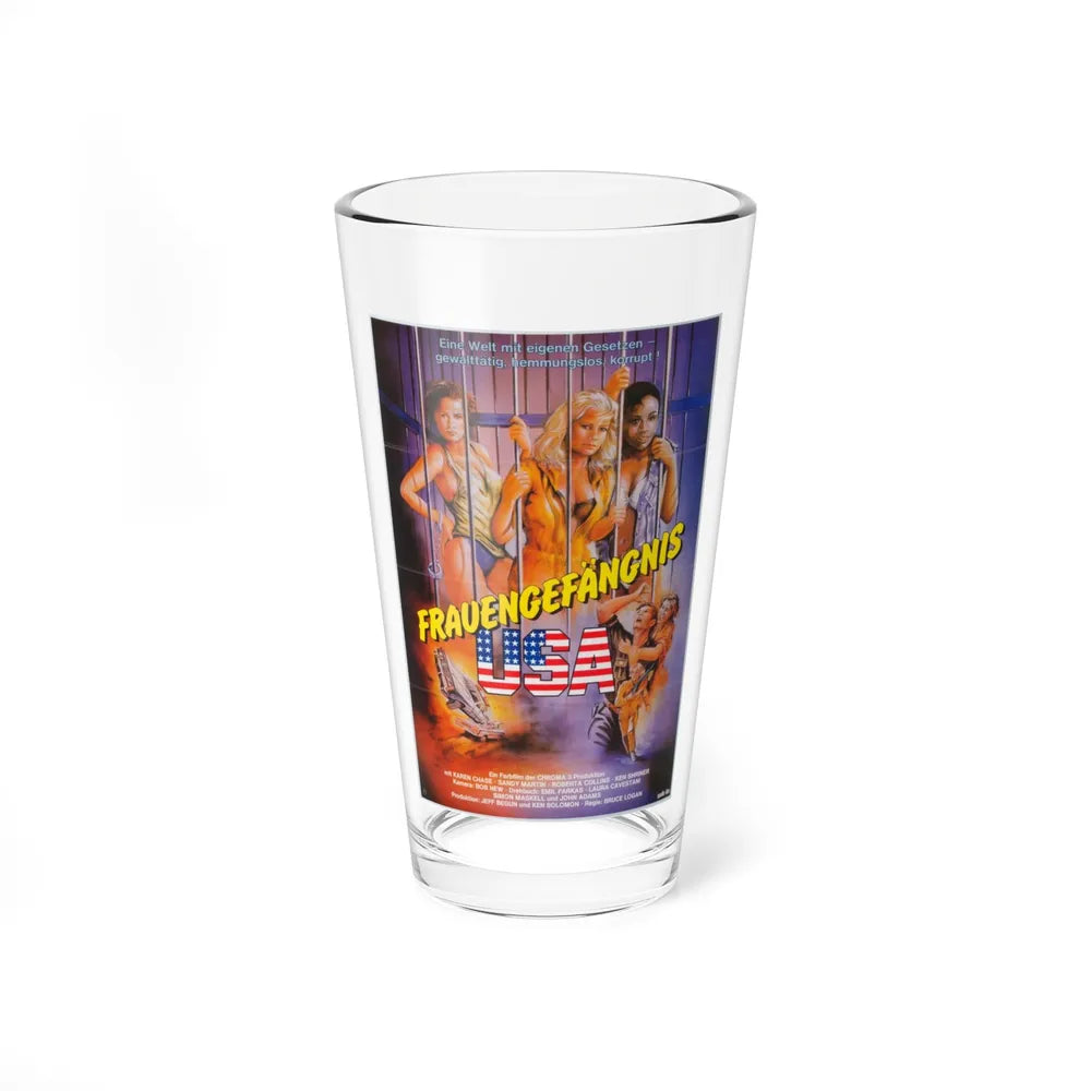 VENDETTA (GERMAN) 1986 Movie Poster - Pint Glass 16oz-16oz-Go Mug Yourself