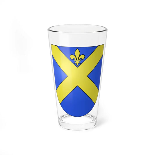 Vendlincourt-coat of arms (Switzerland) (Coat of Arms) Pint Glass 16oz 16oz - Go Mug Yourself