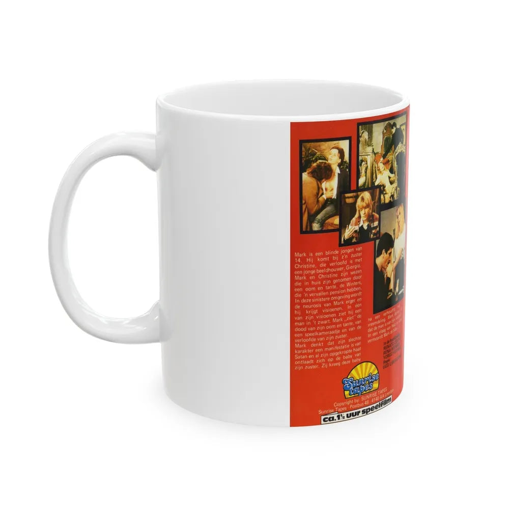 VENETIAN BLACK (VHS COVER) - White Coffee Mug-Go Mug Yourself