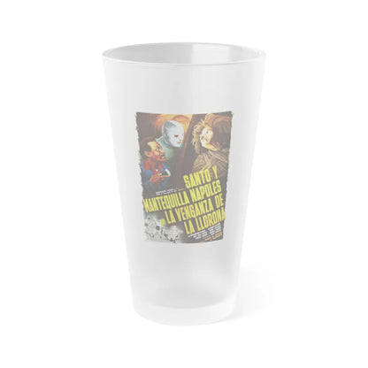 VENGEANCE OF THE CRYING WOMAN 1974 Movie Poster - Frosted Pint Glass 16oz-Go Mug Yourself