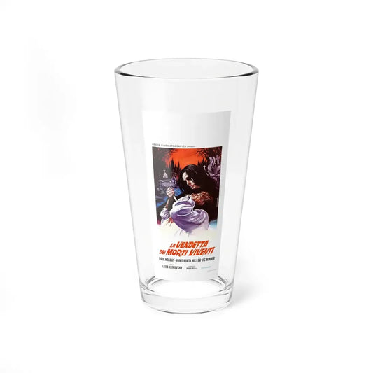 VENGEANCE OF THE ZOMBIES (ITALIAN) 1973 Movie Poster - Pint Glass 16oz 16oz - Go Mug Yourself