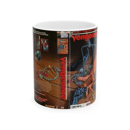 VENGEANCE (VHS COVER) - White Coffee Mug 11oz - Go Mug Yourself
