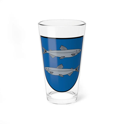 Švenčionys COA (Lithuania) (Coat of Arms) Pint Glass 16oz 16oz - Go Mug Yourself