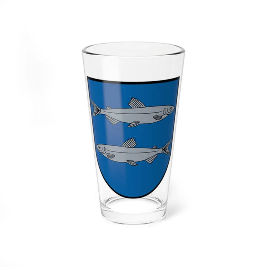Švenčionys COA (Lithuania) (Coat of Arms) Pint Glass 16oz 16oz - Go Mug Yourself