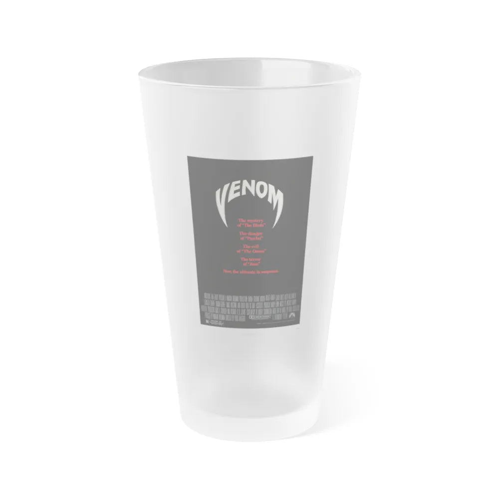 VENOM 1981 Movie Poster - Frosted Pint Glass 16oz-Go Mug Yourself