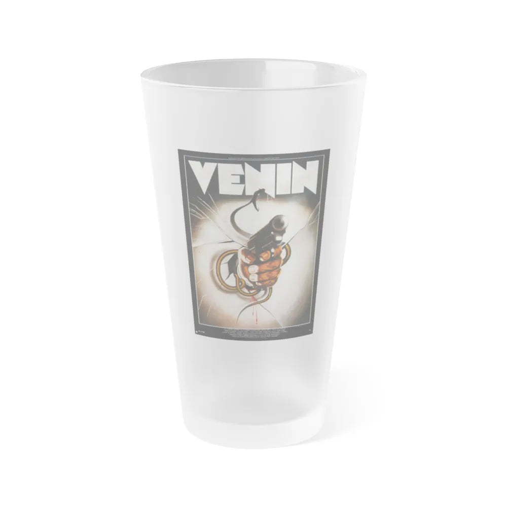 VENOM (2) 1981 Movie Poster - Frosted Pint Glass 16oz-Go Mug Yourself