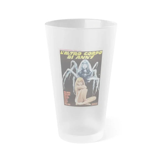 VENOM (ITALIAN) 1981 Movie Poster - Frosted Pint Glass 16oz 16oz Frosted - Go Mug Yourself