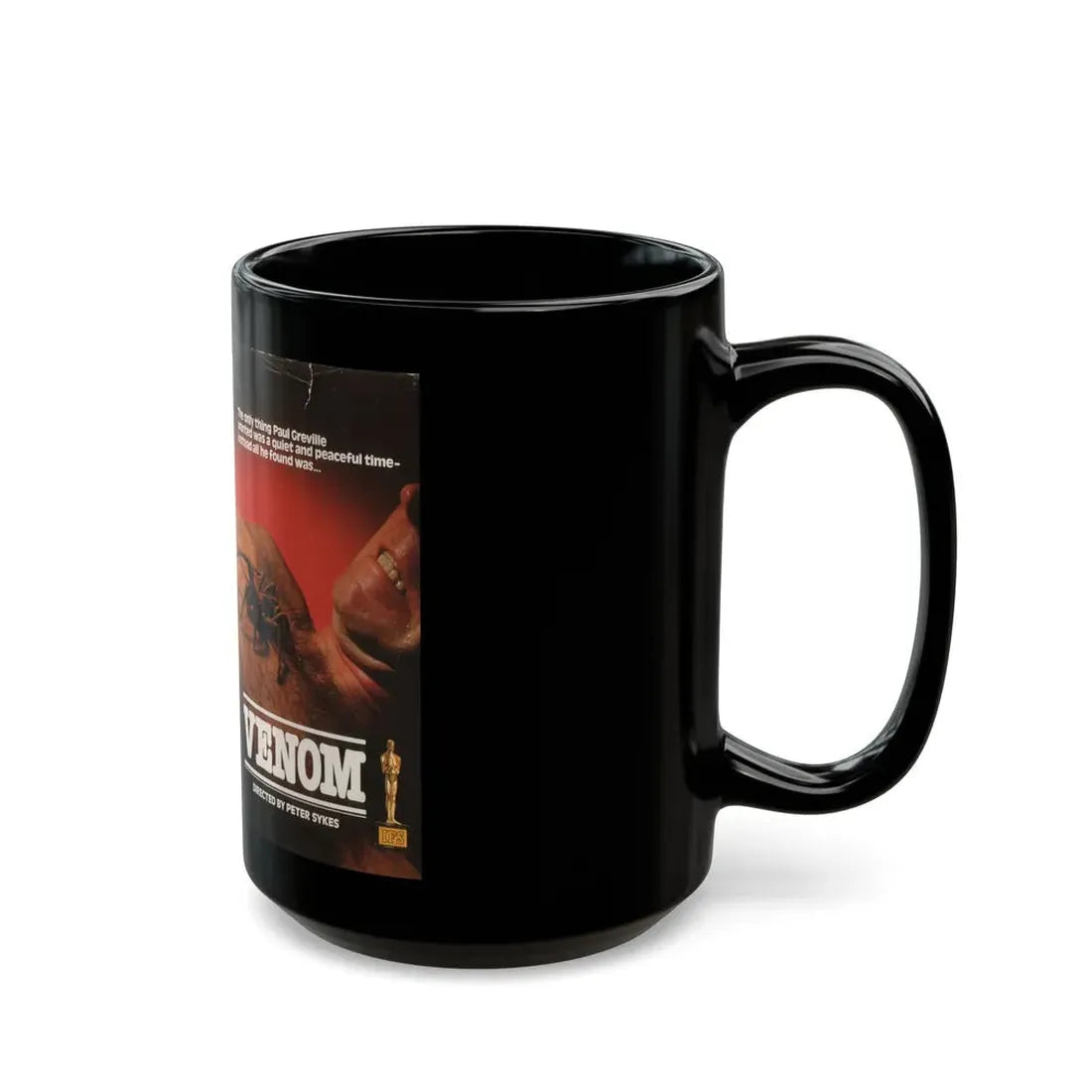 VENOM (VHS COVER) - Black Coffee Mug - Go Mug Yourself