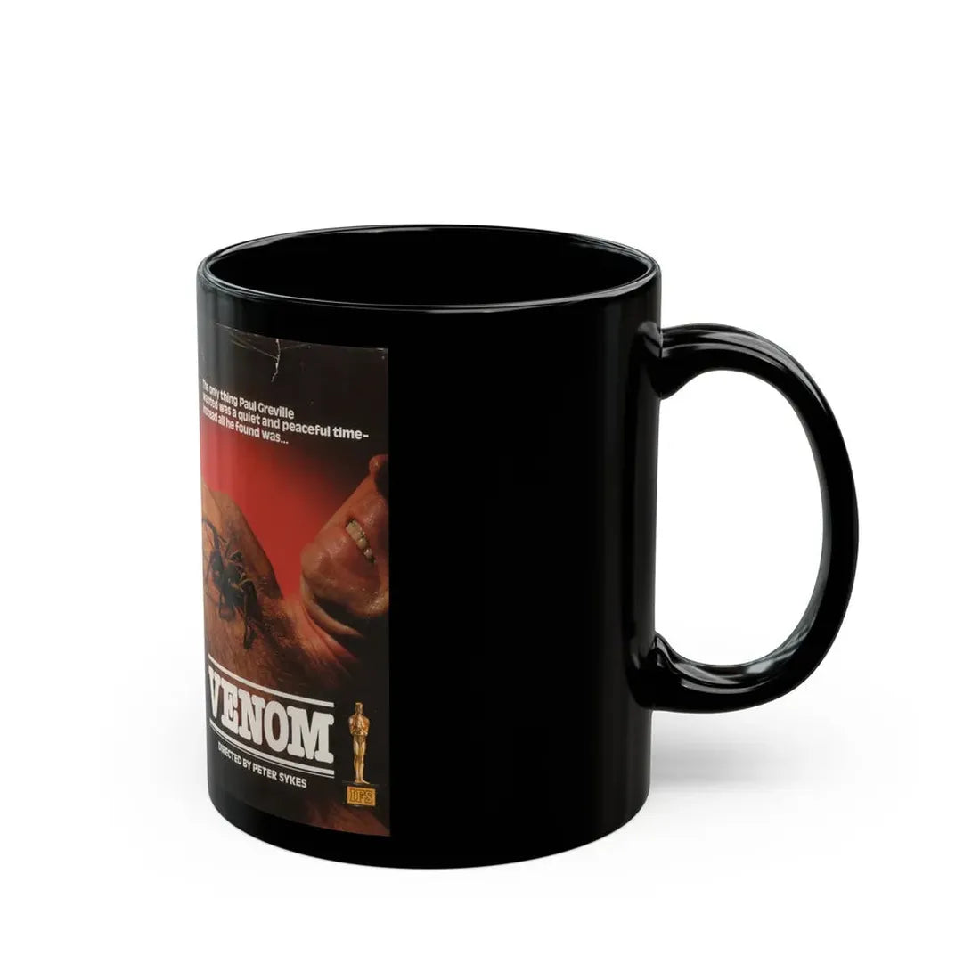 VENOM (VHS COVER) - Black Coffee Mug - Go Mug Yourself