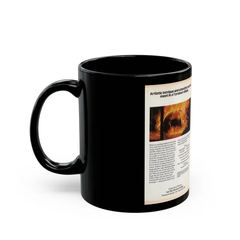 VENOM (VHS COVER) - Black Coffee Mug-Go Mug Yourself